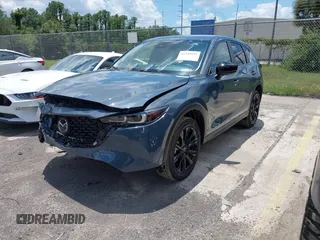 2024 Mazda CX-5 S Carbon Edition with VIN JM3KFBCL3R0505477, listed as a IAAI auction lot 42245851 with 17,954 mi miles and . Bid and sale history available at DreamBid. Image 17.