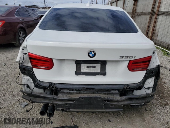 2017 BMW 3 Series 330i with VIN WBA8B9C3XHK886266, listed as a Copart auction lot 49479165 with 84,403 mi miles and Salvage Title. Bid and sale history available at carsss.com. Image 6.