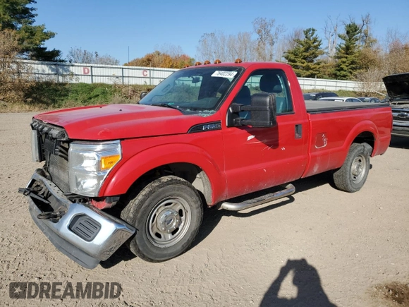 2015 Ford Super Duty F-250 SRW XL with VIN 1FTBF2A67FEA53392, listed as a Copart auction lot 76402294 with 230,773 mi miles and Clean Title. Bid and sale history available at carsss.com. Image 1.