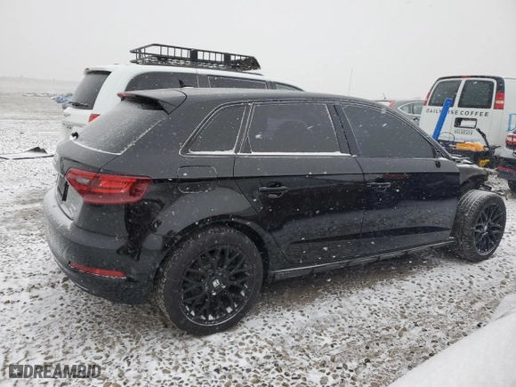 2016 Audi A3 e-tron Premium with VIN WAUUPBFF9GA144393, listed as a Copart auction lot 44916225 with NaN miles and Salvage Title. Bid and sale history available at carsss.com. Image 3.