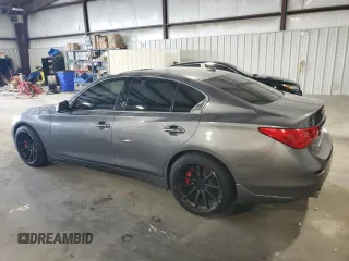 2017 Infiniti Q50 Signature Edition z VIN JN1EV7AR7HM832276, wystawiony jako Copart lot #55650975 z przebiegiem 133 659 mil mil oraz Szkoda całkowita • Salvage title. Historia ofert i sprzedaży dostępna na DreamBid. Obrazek 2.