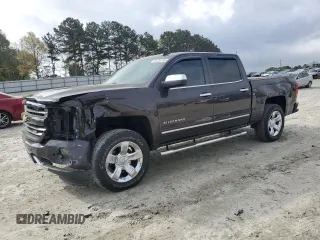2016 Chevrolet Silverado 1500 LTZ with VIN 3GCUKSEC9GG216137, listed as a Copart auction lot 50739155 with 164,544 mi miles and Salvage Title. Bid and sale history available at carsss.com. Image 1.
