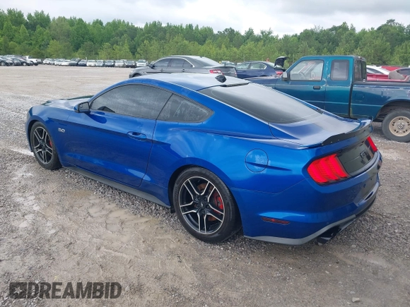 2018 Ford Mustang GT with VIN 1FA6P8CF1J5182760, listed as a IAAI auction lot 42355116 with 68,180 mi miles and . Bid and sale history available at DreamBid. Image 3.