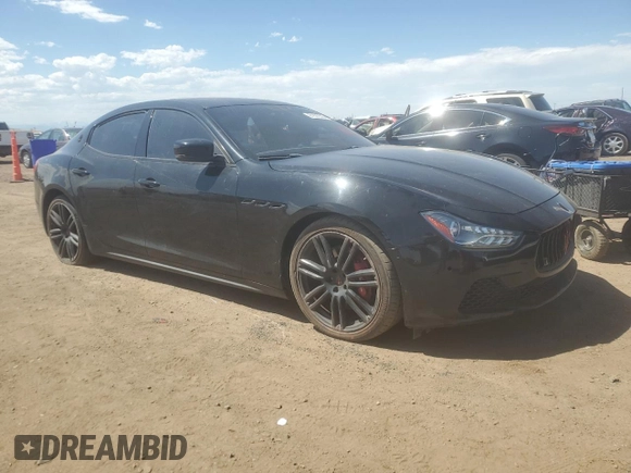 2016 Maserati Ghibli S z VIN ZAM57RSA6G1173551, wystawiony jako Copart lot #61822555 z przebiegiem 90 063 mil mil oraz Czysty tytuł • Clean title. Historia ofert i sprzedaży dostępna na DreamBid. Obrazek 4.
