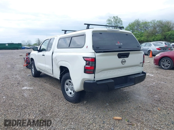2023 Nissan Frontier S with VIN 1N6ED1CM3PN634833, listed as a IAAI auction lot 42139230 with 65,856 mi miles and . Bid and sale history available at DreamBid. Image 3.