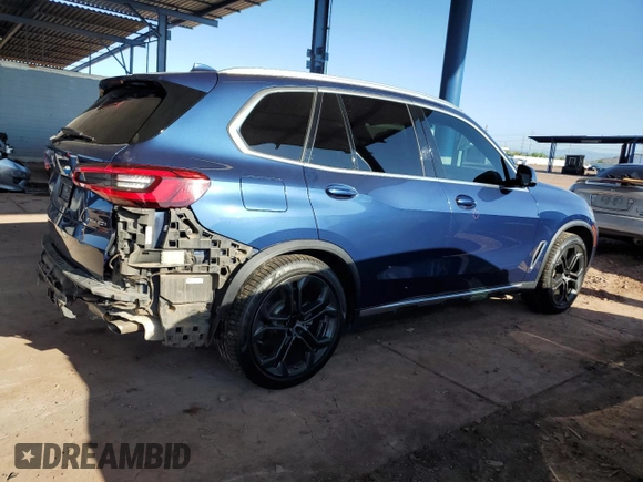 2019 BMW X5 xDrive40i with VIN 5UXCR6C5XKLL07933, listed as a Copart auction lot 59389395 with 87,251 mi miles and Salvage title. Bid and sale history available at DreamBid. Image 3.