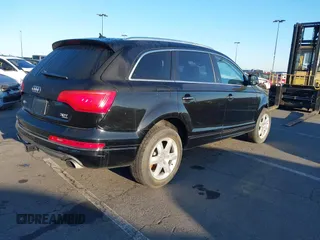 2015 Audi Q7 3.0T Premium with VIN WA1CGAFE7FD033123, listed as a IAAI auction lot 41376164 with 96,787 mi miles. Bid and sale history available at carsss.com. Image 4.
