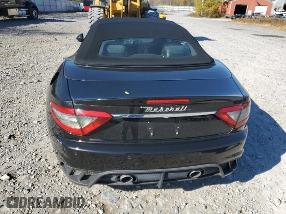 2013 Maserati GranTurismo Convertible Sport with VIN ZAM45VMAXD0071100, listed as a Copart auction lot 77978314 with 0 mi miles and Salvage Title. Bid and sale history available at carsss.com. Image 6.