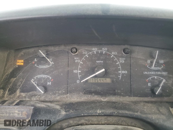 1995 Ford F-150 with VIN 1FTEF14NXSNA51477, listed as a Copart auction lot 76371134 with 113,544 mi miles and Salvage Title. Bid and sale history available at carsss.com. Image 9.