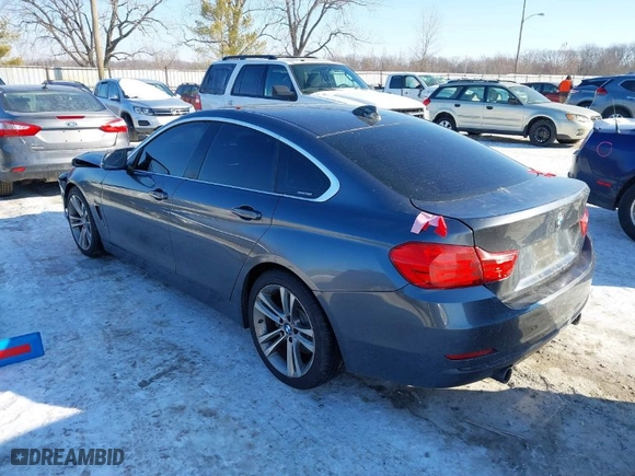 2016 BMW 4 Series 435i with VIN WBA4B1C53GG241977, listed as a IAAI auction lot 41354726 with 138,707 mi miles. Bid and sale history available at carsss.com. Image 3.