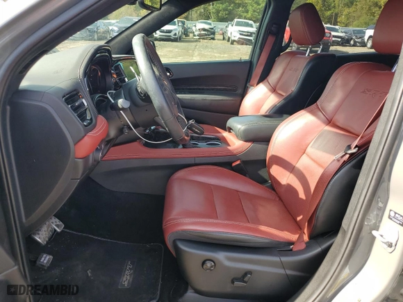 2022 Dodge Durango SRT 392 with VIN 1C4SDJGJ3NC195759, listed as a Copart auction lot 78677144 with 21,982 mi miles and Salvage Title. Bid and sale history available at carsss.com. Image 7.