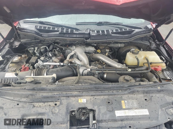 2021 Ford F-250 XL with VIN 1FT7W2BT2MEC56357, listed as a Copart auction lot 58134025 with 112,357 mi miles and Salvage title. Bid and sale history available at DreamBid. Image 11.