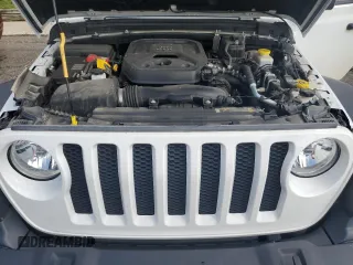 2022 Jeep Wrangler Unlimited Willys with VIN 1C4HJXDN5NW132965, listed as a Copart auction lot 62539184 with 44,325 mi miles and Salvage Title. Bid and sale history available at DreamBid. Image 12.