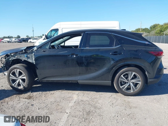 2024 Lexus RX with VIN JTJCHMAA3R2018477, listed as a IAAI auction lot 41738156 with 7,480 mi miles. Bid and sale history available at carsss.com. Image 15.