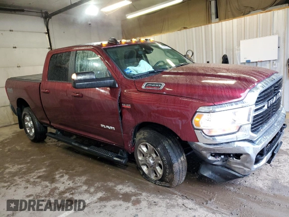 2020 Ram 2500 Big Horn with VIN 3C6UR5DJ5LG314046, listed as a Copart auction lot 78314314 with 15,925 mi miles and Salvage title. Bid and sale history available at DreamBid. Image 4.
