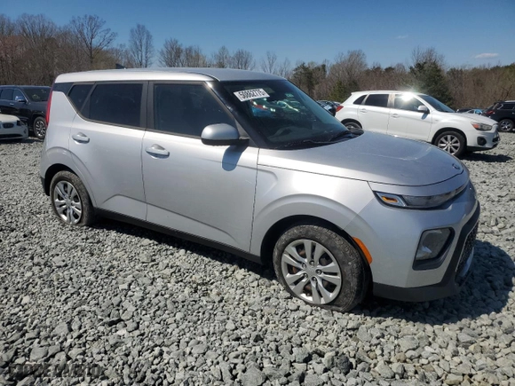 2020 Kia Soul LX with VIN KNDJ23AU6L7031220, listed as a Copart auction lot 50862775 with 66,614 mi miles and Salvage Title. Bid and sale history available at carsss.com. Image 4.