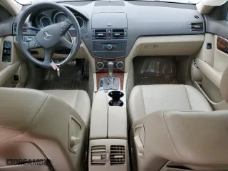 2009 Mercedes-Benz C-Class 3.0L Sport with VIN WDDGF54X89R057482, listed as a Copart auction lot 49086165 with 52,893 mi miles and Salvage Title. Bid and sale history available at carsss.com. Image 8.