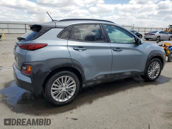 2020 Hyundai Kona SEL with VIN KM8K22AA5LU413367, listed as a Copart auction lot 55089575 with 101,678 mi miles and Clean Title. Bid and sale history available at DreamBid. Image 3.