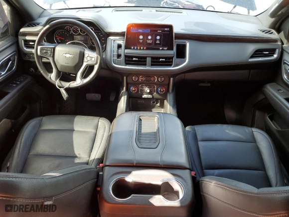 2021 Chevrolet Tahoe LS with VIN 1GNSCMKDXMR311046, listed as a Copart auction lot 85338194 with 71,634 mi miles and Salvage Title. Bid and sale history available at carsss.com. Image 8.