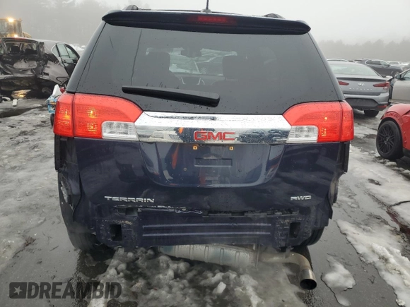 2015 GMC Terrain SLT with VIN 2GKFLXE38F6284835, listed as a Copart auction lot 45218325 with 123,714 mi miles and Salvage Title. Bid and sale history available at DreamBid. Image 6.