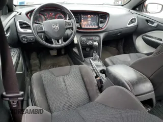 2015 Dodge Dart SXT with VIN 1C3CDFBB1FD301417, listed as a Copart auction lot 51427565 with 129,131 mi miles and Salvage Title. Bid and sale history available at carsss.com. Image 8.