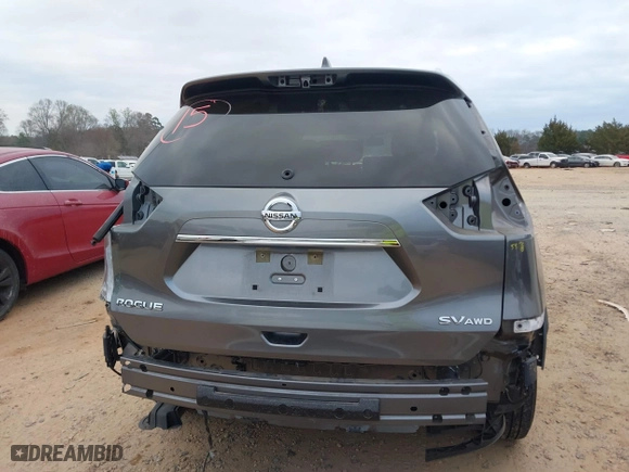 2018 Nissan Rogue S with VIN KNMAT2MVXJP614205, listed as a IAAI auction lot 41843085 with 84,693 mi miles. Bid and sale history available at carsss.com. Image 17.