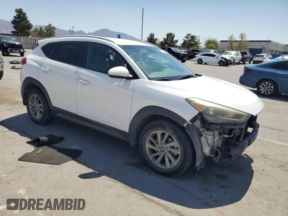 2016 Hyundai Tucson Eco with VIN KM8J33A23GU108155, listed as a Copart auction lot 51762135 with 99,991 mi miles and Salvage Title. Bid and sale history available at carsss.com. Image 4.