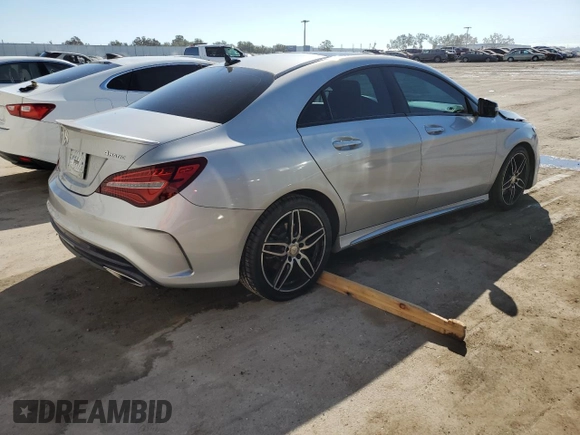 2017 Mercedes-Benz CLA with VIN WDDSJ4GB2HN406323, listed as a Copart auction lot 70743542 with 38,454 mi miles. Bid and sale history available at carsss.com. Image 3.