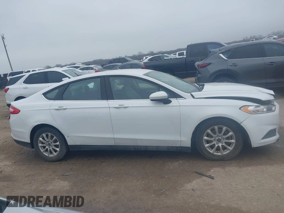 2016 Ford Fusion S with VIN 3FA6P0G73GR226218, listed as a IAAI auction lot 41708466 with 120,964 mi miles. Bid and sale history available at carsss.com. Image 13.