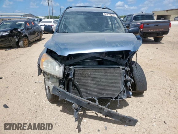 2010 Toyota RAV4 with VIN 2T3ZF4DV9AW043123, listed as a Copart auction lot 62779665 with Not provided miles and Salvage title. Bid and sale history available at DreamBid. Image 5.