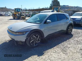 2023 Hyundai Ioniq 5 SE with VIN KM8KMDAF3PU215720, listed as a IAAI auction lot 41634633 with 12,007 mi miles and . Bid and sale history available at DreamBid. Image 20.