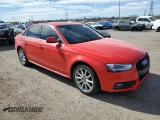 2016 Audi A4 Premium with VIN WAUAFAFL9GN008392, listed as a Copart auction lot 43998095 with 39,901 mi miles and Salvage Title. Bid and sale history available at carsss.com. Image 4.