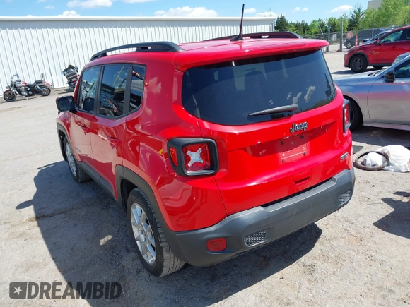 2019 Jeep Renegade Latitude with VIN ZACNJABB5KPJ76737, listed as a IAAI auction lot 42110824 with 85,543 mi miles and . Bid and sale history available at DreamBid. Image 3.