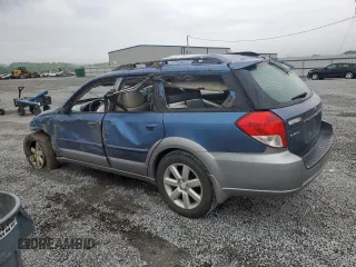 2008 Subaru Outback Limited with VIN 4S4BP62C987342205, listed as a Copart auction lot 53724085 with 205,507 mi miles and Salvage title. Bid and sale history available at DreamBid. Image 2.