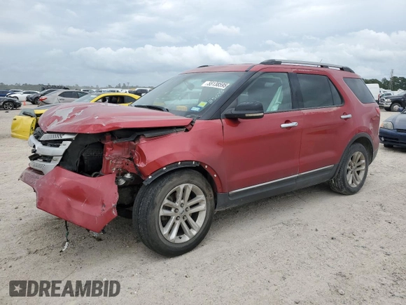 2011 Ford Explorer XLT with VIN 1FMHK7D80BGA42535, listed as a Copart auction lot 55138595 with 249,238 mi miles and Salvage title. Bid and sale history available at DreamBid. Image 1.