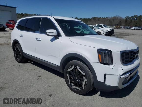 2023 Kia Telluride S with VIN 5XYP64GC4PG330832, listed as a Copart auction lot 48493365 with 68,999 mi miles and Salvage Title. Bid and sale history available at carsss.com. Image 4.
