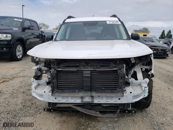 2022 Ford Bronco Sport Big Bend with VIN 3FMCR9B67NRD10447, listed as a Copart auction lot 47385285 with 32,449 mi miles and Salvage Title. Bid and sale history available at carsss.com. Image 5.