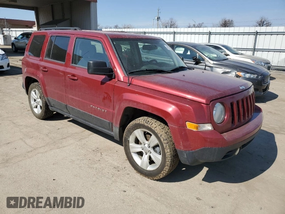 2015 Jeep Patriot Latitude with VIN 1C4NJPFB8FD264556, listed as a Copart auction lot 48775935 with 147,432 mi miles and Salvage Title. Bid and sale history available at DreamBid. Image 4.