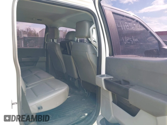 2021 Ford F-150 XL with VIN 1FTFW1E82MKD23506, listed as a IAAI auction lot 41876760 with 71,387 mi miles. Bid and sale history available at carsss.com. Image 8.