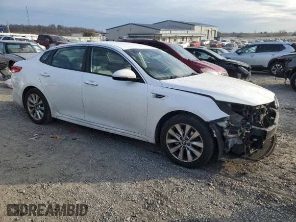 2016 Kia Optima LX with VIN 5XXGT4L34GG072265, listed as a Copart auction lot 83017774 with 177,541 mi miles and Salvage Title. Bid and sale history available at carsss.com. Image 4.