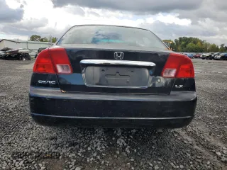 2001 Honda Civic LX with VIN JHMES15561S001328, listed as a Copart auction lot 76742434 with 170,968 mi miles and Clean Title. Bid and sale history available at carsss.com. Image 6.