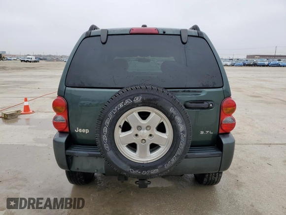 2002 Jeep Liberty Limited with VIN 1J8GL58K12W148983, listed as a Copart auction lot 47574795 with 189,337 mi miles and Clean title. Bid and sale history available at DreamBid. Image 6.