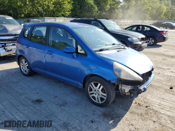 2008 Honda Fit Sport with VIN JHMGD386X8S004858, listed as a Copart auction lot 68513094 with 165,059 mi miles and Salvage Title. Bid and sale history available at carsss.com. Image 4.