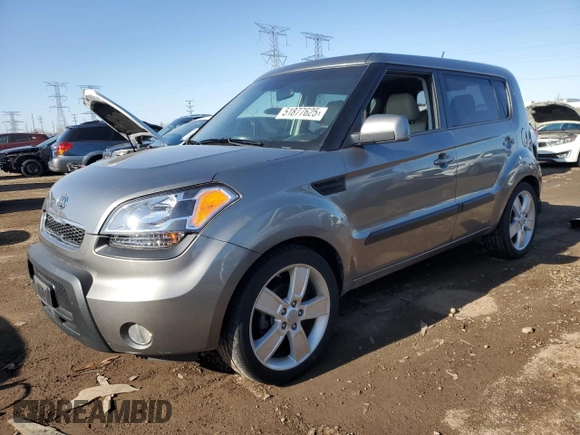 2011 Kia Soul + with VIN KNDJT2A28B7212727, listed as a Copart auction lot 51877625 with 94,978 mi miles and Salvage Title. Bid and sale history available at DreamBid. Image 1.