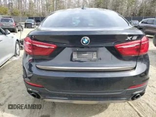 2017 BMW X6 xDrive35i with VIN 5UXKU2C35H0U29823, listed as a Copart auction lot 46106815 with 112,258 mi miles and Salvage Title. Bid and sale history available at carsss.com. Image 6.