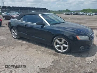 2012 Audi A5 Premium Plus with VIN WAULFAFHXCN001840, listed as a IAAI auction lot 42744811 with 124,388 mi miles and . Bid and sale history available at DreamBid. Image 1.