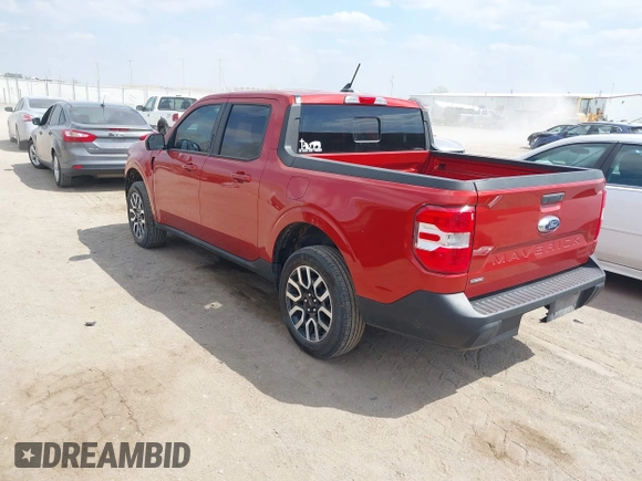 2023 Ford Maverick XL with VIN 3FTTW8E38PRA87508, listed as a IAAI auction lot 41930444 with 16,061 mi miles and . Bid and sale history available at DreamBid. Image 3.