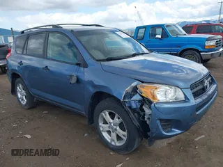2010 Toyota RAV4 with VIN JTMBK4DV5AD011134, listed as a IAAI auction lot 41992776 with 258,107 mi miles. Bid and sale history available at carsss.com. Image 1.
