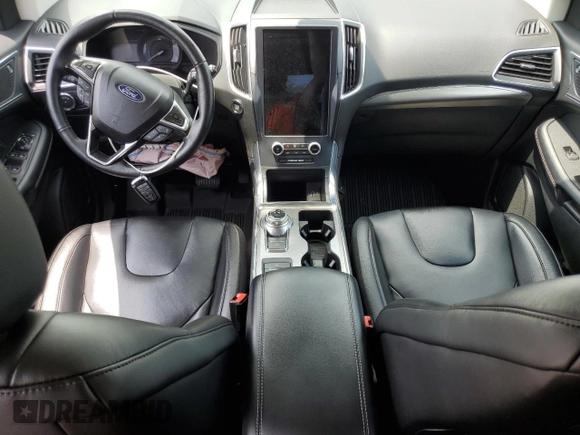2022 Ford Edge Titanium with VIN 2FMPK4K92NBA96324, listed as a Copart auction lot 60516385 with Not provided miles and Salvage title. Bid and sale history available at DreamBid. Image 8.