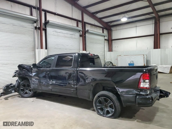 2022 Ram 1500 Big Horn with VIN 1C6RREMT0NN393921, listed as a Copart auction lot 87750085 with 0 mi miles and Salvage Title. Bid and sale history available at carsss.com. Image 2.
